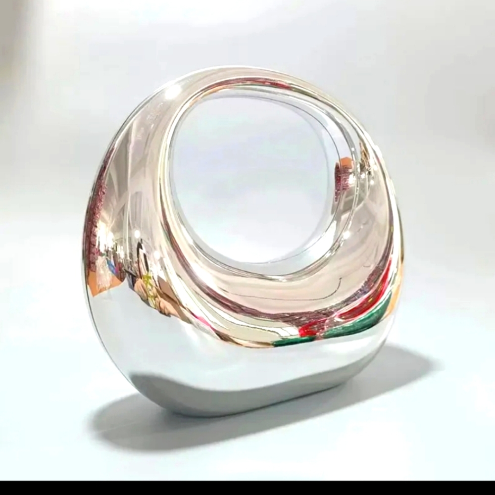 Silver purse
